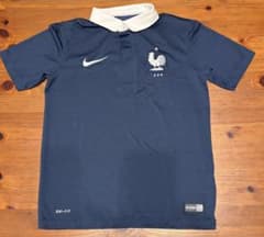 ナイキ　フランス代表　キッズS 130-140 cmワールドカップサッカーシャツのサムネイル