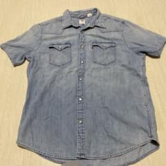Levi's デニムシャツ 半袖 Lサイズのサムネイル