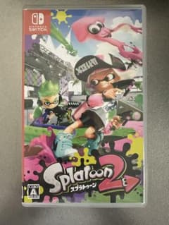 Nintendo Switch Splatoon 2 ソフトのサムネイル