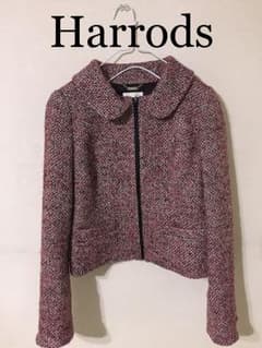 Harrods ハロッズ ミックススパンツィードジャケット 1号のサムネイル
