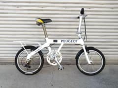 プジョー　コリブリ　18インチ　ルミナスホワイト　神奈川引取限定　ミニベロ プジョー コリブリ 18インチ ルミナスホワイト 神奈川引取限定