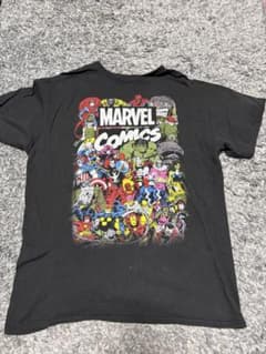 MARVEL COMICS マーベル キャラクター Tシャツ ブラック L