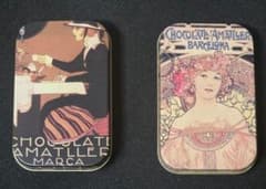 Chocolate Amatller 空き缶 2個セットのサムネイル