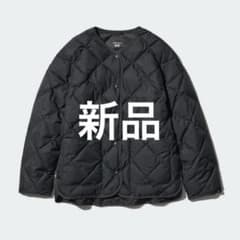 ★新品★ユニクロ　パフテックリラックスジャケット ブラック　Mのサムネイル