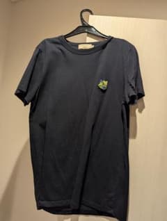 MAISON KITSUNE Tシャツ フォックスパッチ ネイビー XXS