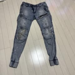 作業服デニムズボンのサムネイル