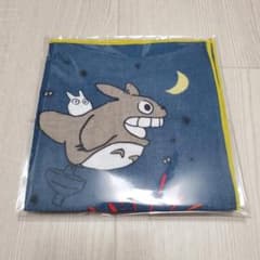 [Used only once] Studio Ghibli My Neighbor Totoro Handkerchief - Dancing Fireworks and Soot Sprites