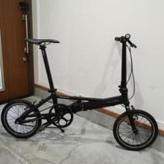 DAHON Presto SL 折りたたみ自転車 ブラック カスタム　軽量モデル DAHON Presto SL 折りたたみ自転車 マットブラック - メルカリ