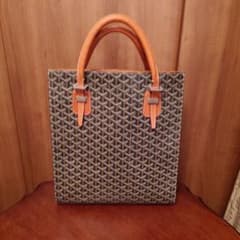 GOYARD.幾何学模様 トートバッグ縦38cm.横34cm.