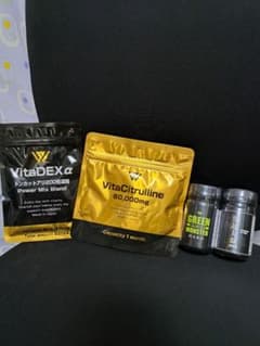 VitaDEXα VitaCitrulline サプリ 4点セット 増大サプリのサムネイル