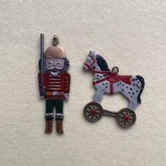 ドイツ　錫　キューン社　クリスマス 兵士と馬のサムネイル