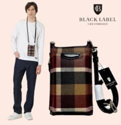 ブラックレーベル【一部店舗限定】PVCクレストブリッジチェックスマホ 