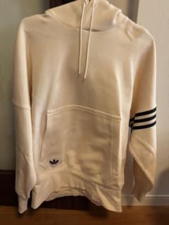 adidas フード付きパーカー ベージュのサムネイル