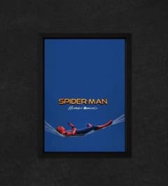 Spider-Man 스트리트 아트 포스터 인테리어 A4 이마 포함