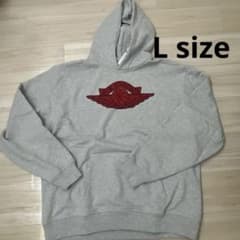 SAINT Mxxxxxx × JORDAN Fleece Hoodie グレー - メルカリ