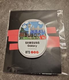 BTSARIRANG 아리랑 BUSAN 부산 Galaxy 핀 배지