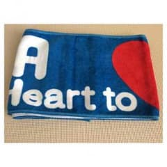 AAA heart to TOUR タオル 青のサムネイル
