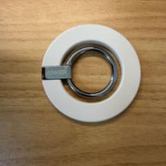 Ankerスマホマグネットリング　ホワイト