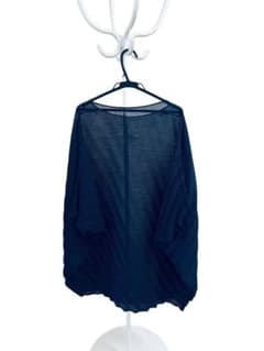 me ISSEY MIYAKE プリーツ チュニック ネイビー - メルカリ
