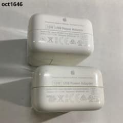【純正品】Apple 12W USB電源アダプタ 2個セットのサムネイル