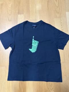 【H&M】両面プリント Tシャツ L ブラック レトロ グラフィック 電話のサムネイル