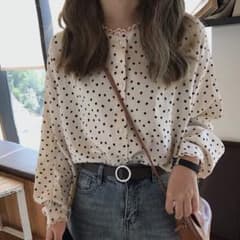 ドット柄 シャツ トップス【完売品】のサムネイル