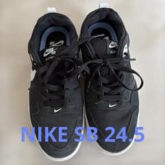 NIKE SB ALLEYOOP ブラック スニーカー24.5cmのサムネイル