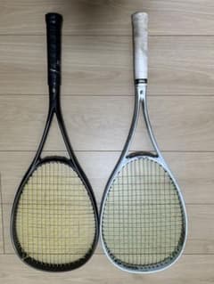 ソフトテニス　ヨネックスラケット8v2本セット ボルトレイジ/ナノフォースのサムネイル
