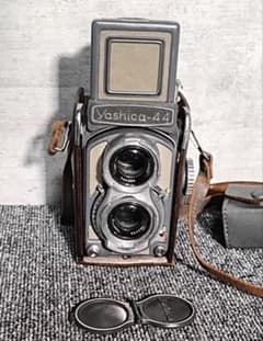 Yashica-44 이안 리플렉스 카메라 본체 기본 동작 확인 완료 케이스 포함