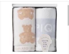 gelato pique towel handkerchief set of 2 - perfect as a gift
