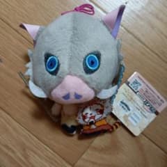 鬼滅の刃　伊之助✕ラスカルぬいぐるみのサムネイル
