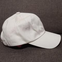キャップ　ベージュ　深め　ツバ長めのサムネイル