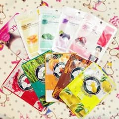 新品 フェイスパック 10種10枚＋1枚 送料無料！のサムネイル