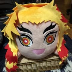 鬼滅の刃 メガジャンボ寝そべりぬいぐるみ 煉獄杏寿郎のサムネイル