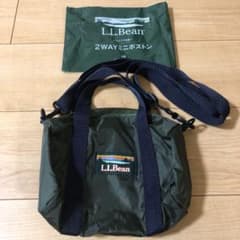 LEE 2022年4月号付録　LL Bean 2wayミニボストンのサムネイル