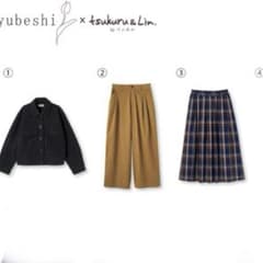 値下げ！yubeshitsukuru & Lin. by リンネル 3点セットのサムネイル