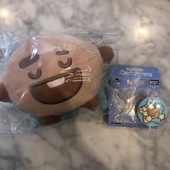 『新品』BT21一番くじ　SHOOKYぬいぐるみとスマホグリップのサムネイル