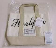 Herlipto 限定トートバッグ ホワイト ルミネ新宿 - メルカリ