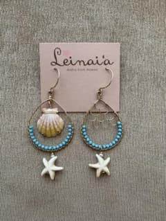 Leinaia レイナイア サンライズシェルピアスのサムネイル