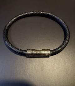 ルイヴィトン ダミエグラフィット ブラスレキープイット ブレスレット