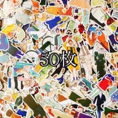 コラージュ 素材 女の子シールのサムネイル