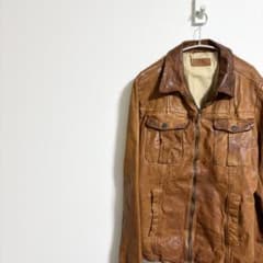 FAKTOR】レザージャケット - メルカリ