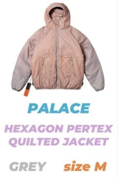 PALACE／HEXAGON PERTEX QUILTED JACKET - メルカリ