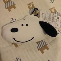 PEANUTS スヌーピー ポーチ付き エコバッグ