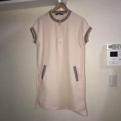 ZARA ベビーピンク ワンピース チャック付きのサムネイル