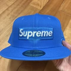 supreme キャップ　ブルー 値下げ可能ですのサムネイル