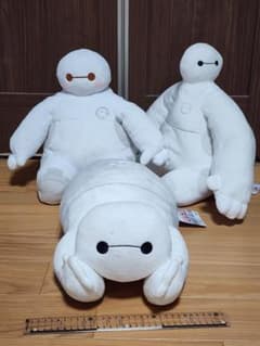 베이맥스 봉제인형 3점 세트