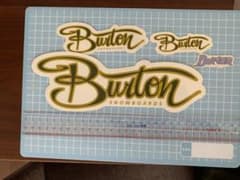 たこぶーさん専用の　Burton ステッカー　レアな商品のサムネイル