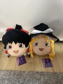 東方Project「ゆっくりしていってね!!!」 BIGぬいぐるみ 魔理沙・霊夢