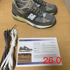 New Balance 991ukf 40周年　26.0 us8 992 993のサムネイル